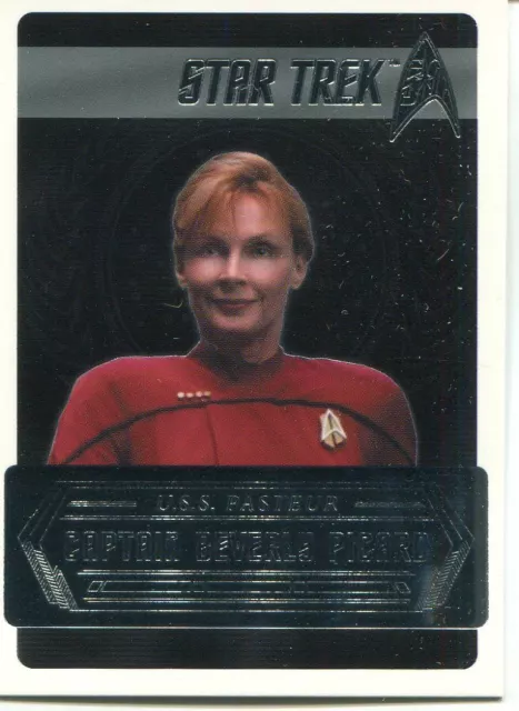 Star Trek 50th Anniversary [2017] Starfleets Captains Chase Card C15 Bev Picard