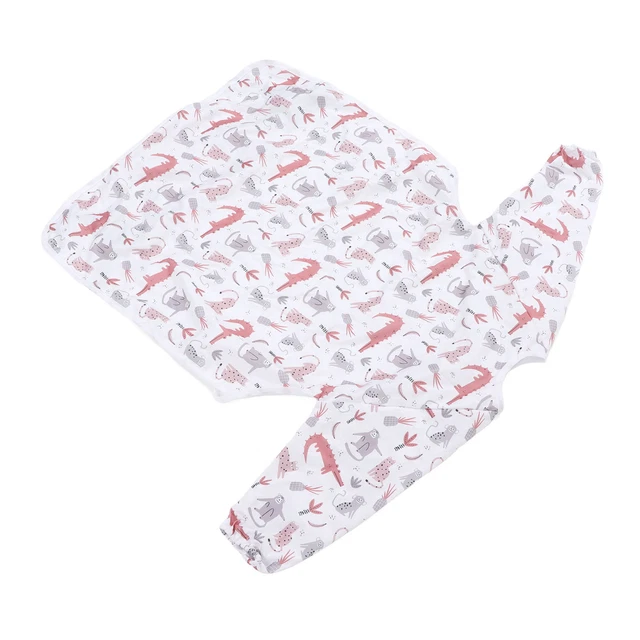 Bavoir 'alimentation Pour Tout-petit Bavoir à Manches Longues Imperméable Pour