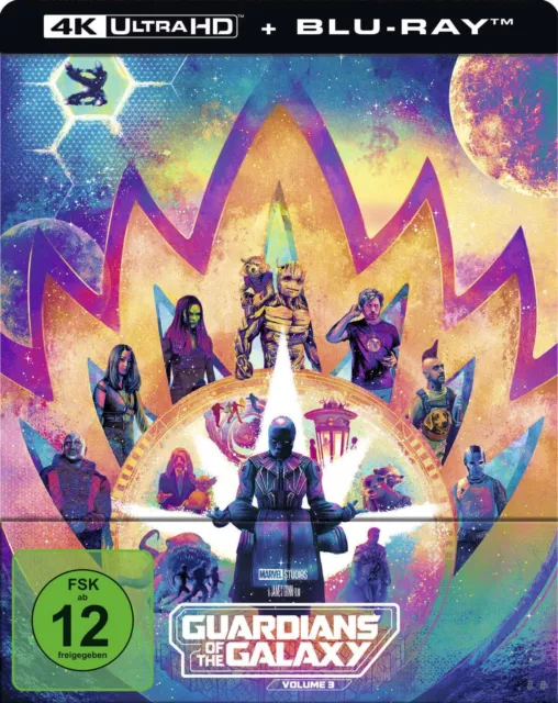 Guardians of the Galaxy Vol. 3 - Steelbook - Limited Edition (4 (4K UHD Blu-ray)