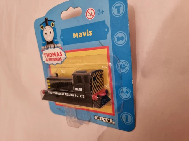 THOMAS THE TANK Engine & Friends ERTL MAVIS TRAIN DIECAST NEW AND ...