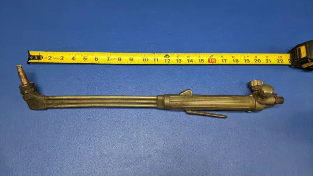 Miller Smith SC225 180 Degree Straight Metal Cutting Torch With Tip PLEASE READ
