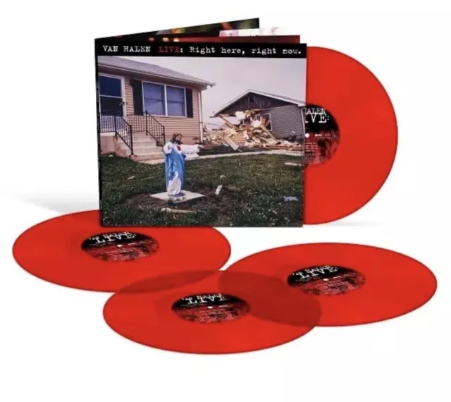 VAN HALEN SEALED 4 LP RSD 2023 LIVE RIGHT HERE RIGHT NOW Record Store