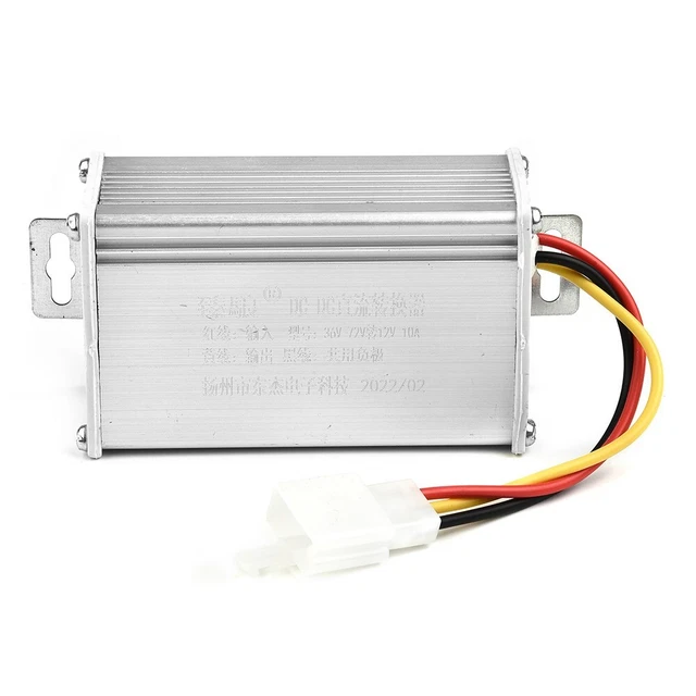 ZAWELIYO Convertidor de scooter eléctrico, DC 36V 72V a 12V