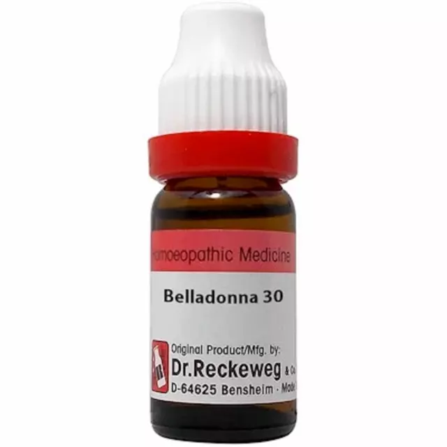 Dr Reckeweg Germania Medicina omeopatica Belladona 30 CH 11 ml