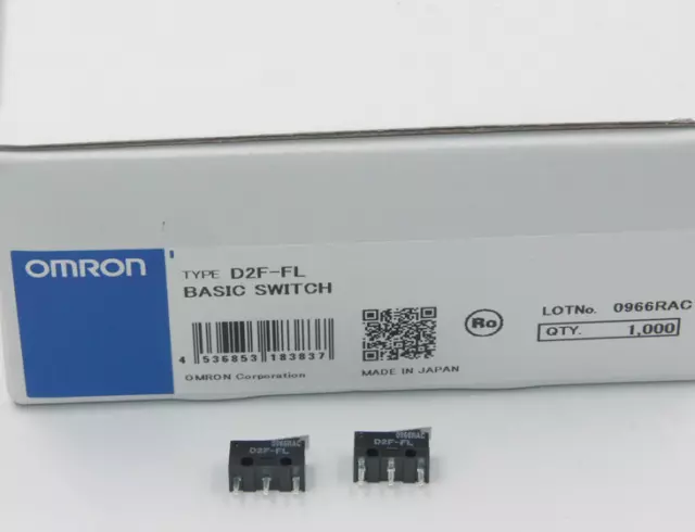 New Omron 1PC Limit Basic Switch D2F-FL D2FFL free shipping