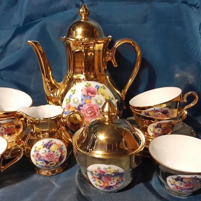 Service à café en porcelaine vintage des années 1970 | Selency