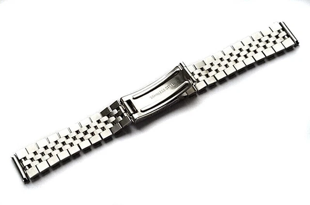 Bracelet Acier Inoxydable Seiko 20mm Référence D385AG - Compatible Mouvements 6R15, Neuf Avec étiquettes