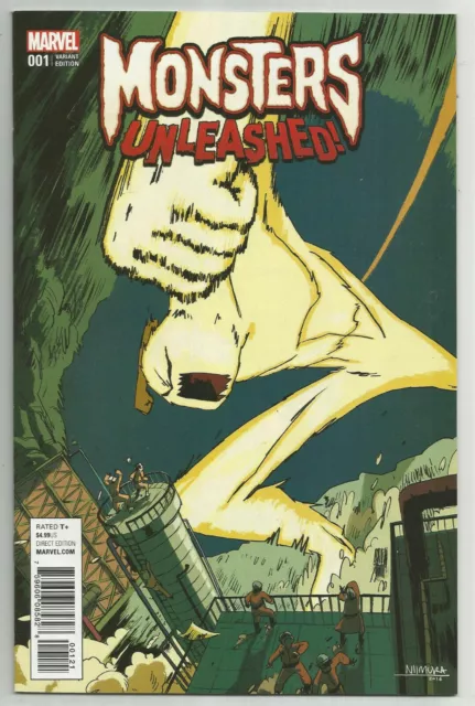 Monsters Unleashed #1 Variant Marvel Comics 1st Print 2017 Unread NM