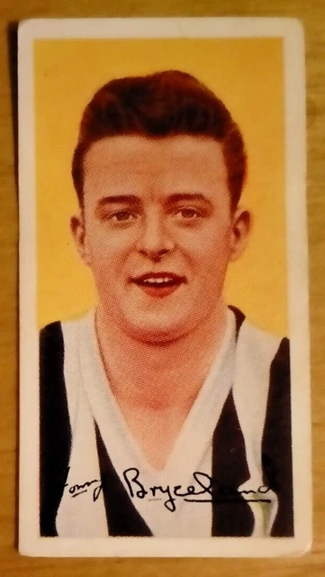 Tommy Bryceland St. Mirren #3 Barratt Famous Footballers Series A.8 1960