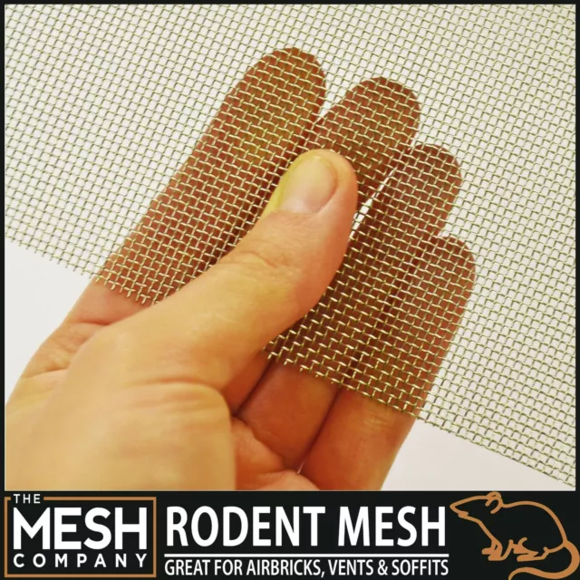 Rodent Proof Stainless Steel Woven Wire Mesh - A5 Sheet (150 x 210mm) - 4 Pack 2