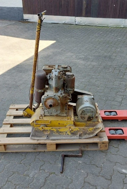 Rüttelplatte Weber Rüttelstar WD1800  -Defekt