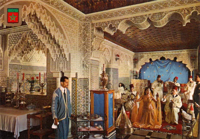 MAROC MOROCCO CASABLANCA restaurant SIJILMASA