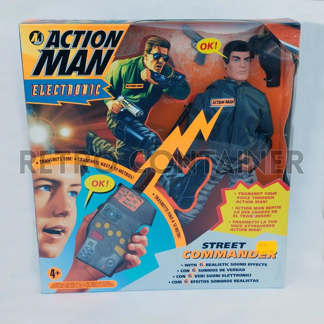 HASBRO ACTION MAN VINTAGE 1990 Street Commander Action Figure MISB