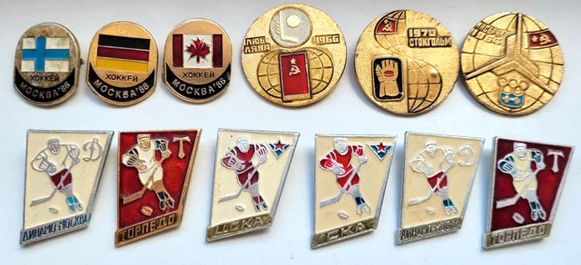 Pin's spatiaux vintage de l'URSS : insignes de collection pour les vols spatiaux internationaux - France