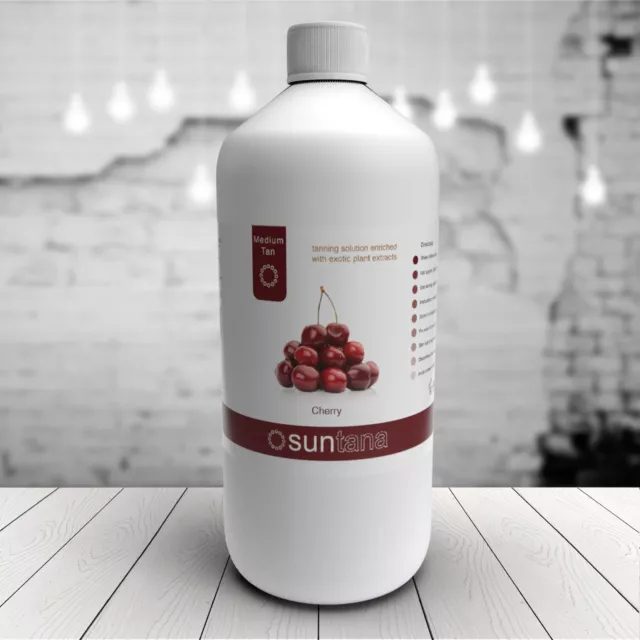 1000ml Cerise Parfumé 10% Spray Tan (Medium) - Litre suntana Solution