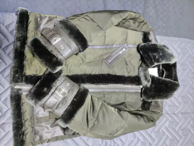 River Island Girls Winter Bomber Jacket Age 9/10yrs