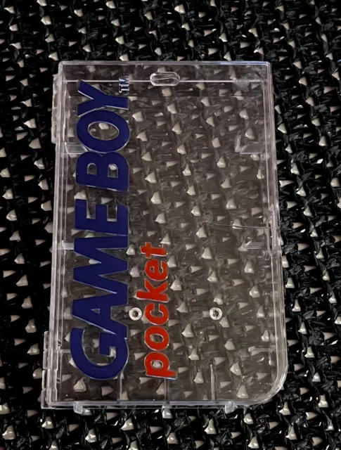 Original Nintendo Game Boy Pocket OVP Acryl Box Gameboy Schutz Hülle Case Tasche