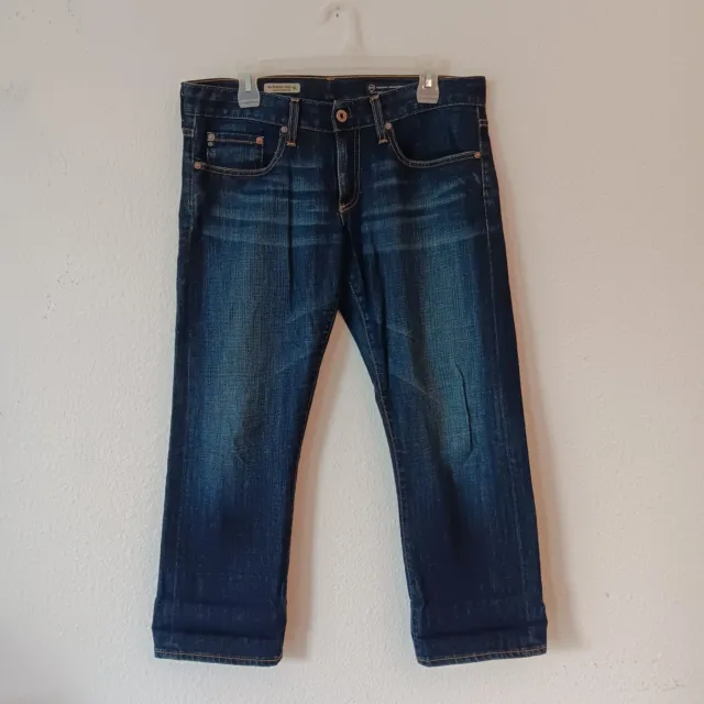 AG Adriano Goldschmied The Tomboy Crop Womens Size 29R Relaxed Straight Jeans