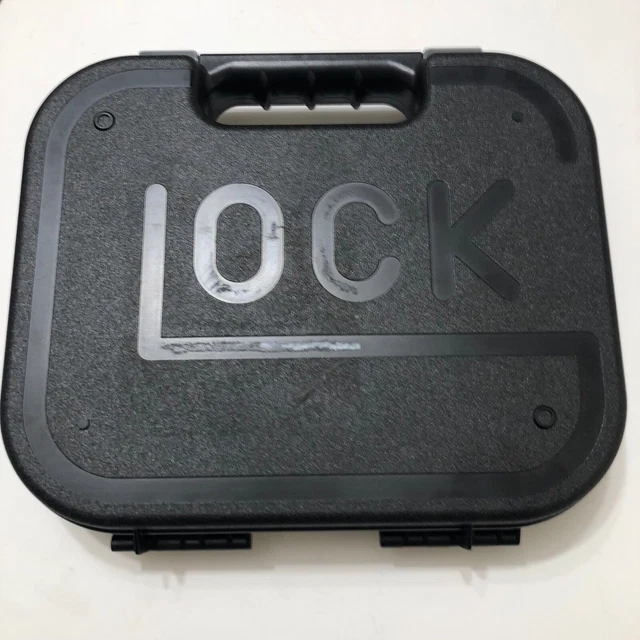 GLOCK FACTORY ORIGINAL Hard Case Pistol Storage Model 19 G43 Gun and