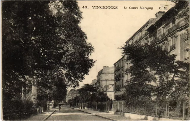 CPA AK Vincennes Le Cours Marigny FRANCE (1283201)