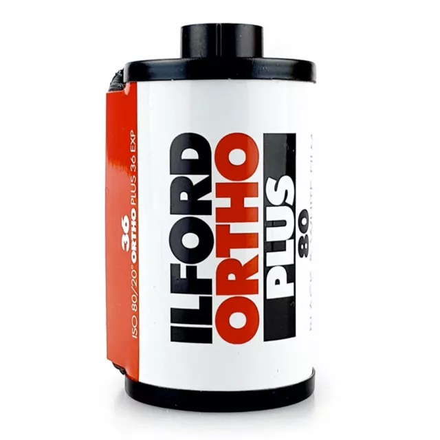 Ilford Pellicola Ortho Plus 80 135-36 Bianco E Nero