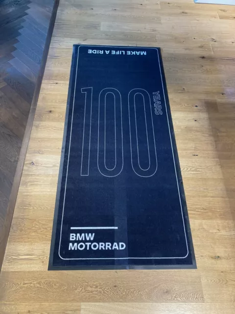 BMW MOTORRAD TEPPICH Edition 100 Jahre 77025A5E6D8 Garagenteppich