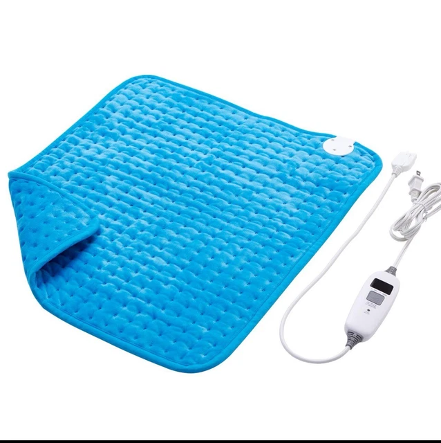 Electric Heating Pad for Back Pain, Cramps, Arthritis Relief Dry Heat Therapy