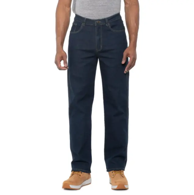 Stanley Workwear Jeans Mens 40X32 Dark Blue Stretch Work Jeans New