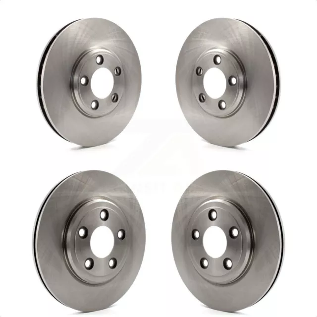 Front Rear Disc Brake Rotors Kit For Lincoln LS Ford Thunderbird Jaguar S-Type