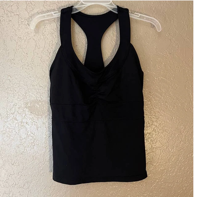 Kyodan black racerback tank top medium