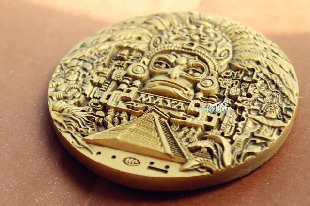 Maya Civilization Mexico Tourist Travel Gift Souvenir 3D Resin Fridge Magnet