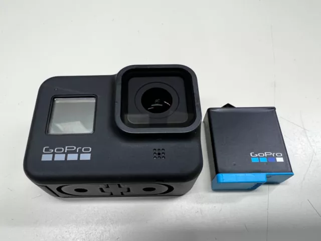 Gopro Hero 8 Black Action Camera W/ Battery & Charger Fully Functional Nice