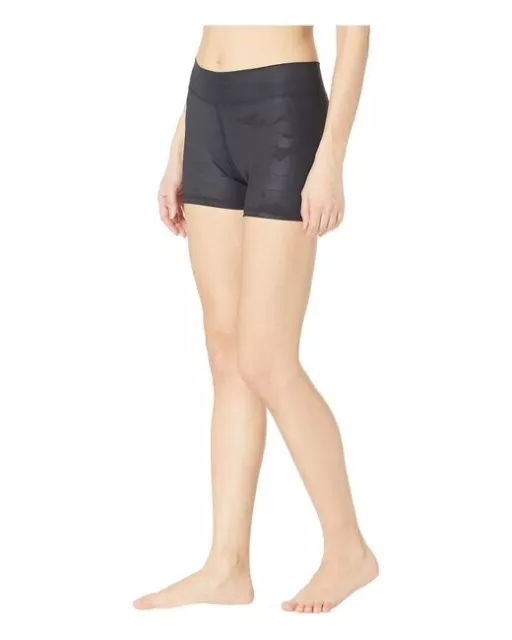 Hard Tail Womens High Waist Booty Shorts Black Size Medium ZP-5658 3