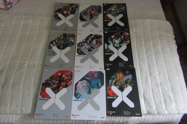 Lot de 9 bd DAWN of X - tomes 1 à 9