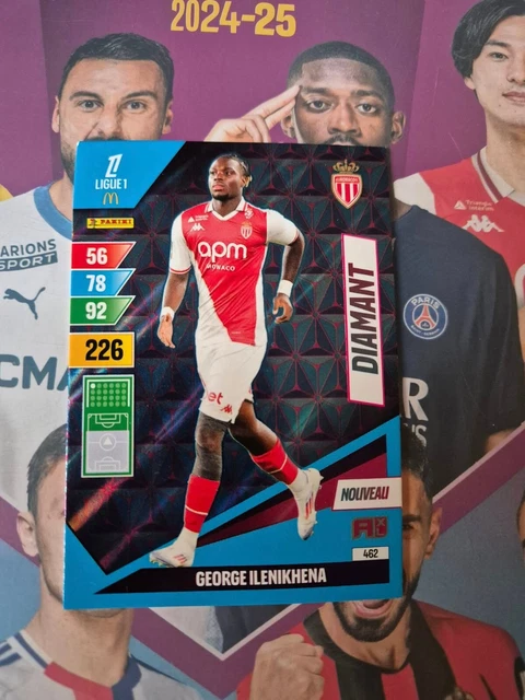 ALBUM PANINI FOOT Adrenalyn XL 2024 2025 LIGUE 1 (Saison 2024-2025) EUR