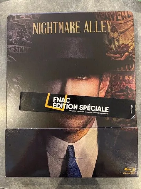 Nightmare Alley - Bradley Cooper - Steelbook Collector Fnac - Blu Ray + Livret