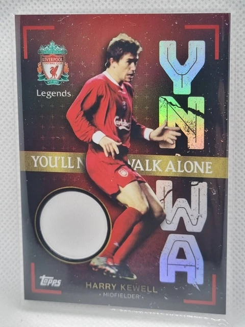 Carte Collector Diogo Jota Liverpool - Relic /25 - Topps 2023-24 - Non Gradée