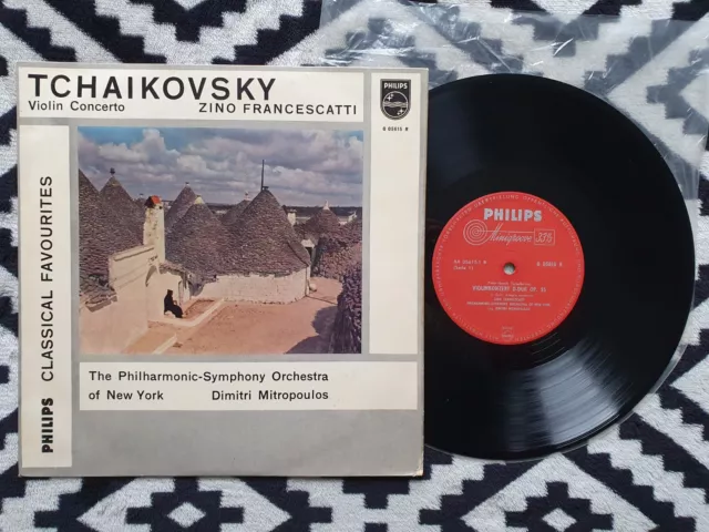 Philips G 05615 R ED1 - Tchaikovsky Violin Concerto - Zino Francescatti '57