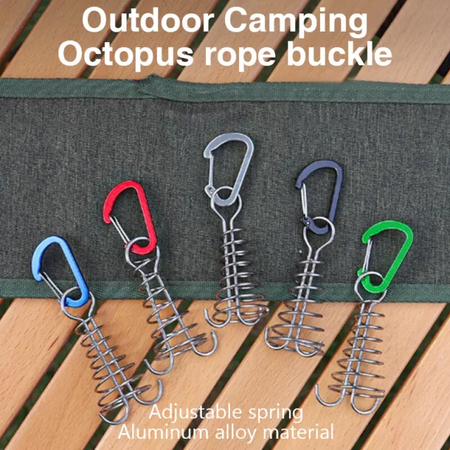 Outdoor Camping Oktopus Wind Seil fester Deck Gap Zelt Windseilhaken Haken