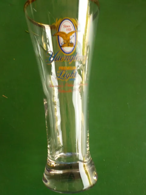 Yuengling Premium Light Beer Glass 7" tall  (AS 7)