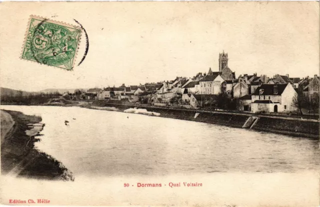 CPA DORMANS - Quai Voltaire (364178)