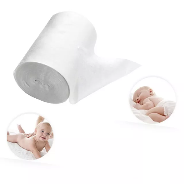 100 Sheets/Roll White Baby Reusable Nappies Nappy Liners for