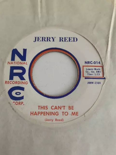 Jerry Reed-This Can't Be Happening To Me/Have Blues, Will Travel(US NRC 014)1958