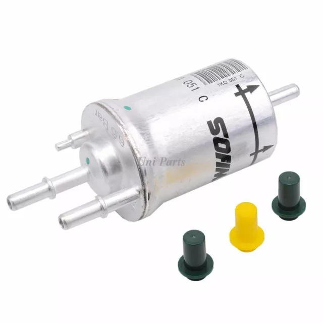 OEM Fuel Filter 1K0201051K 6.6 Bar Pressure Regulator For Audi A3 TT VW  Jetta