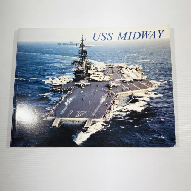 USS Midway Book Aircraft Carrier US Navy Naval History Book Pete Clayton America