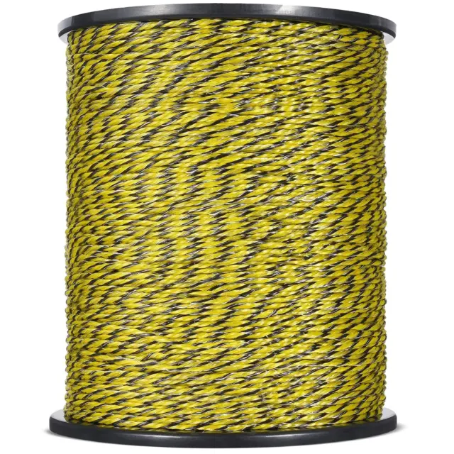 1640 Feet Electric Fence Wire, 500 Meter Portable Fencing Polywires...