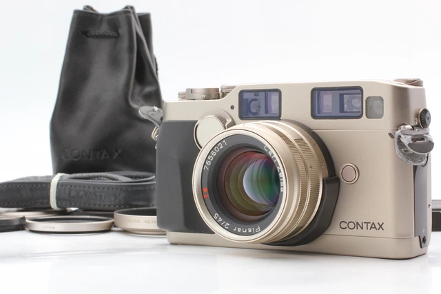 [Fast neuwertig] Contax G2 Entfernungsmesser + Planar 45 mm f2/...