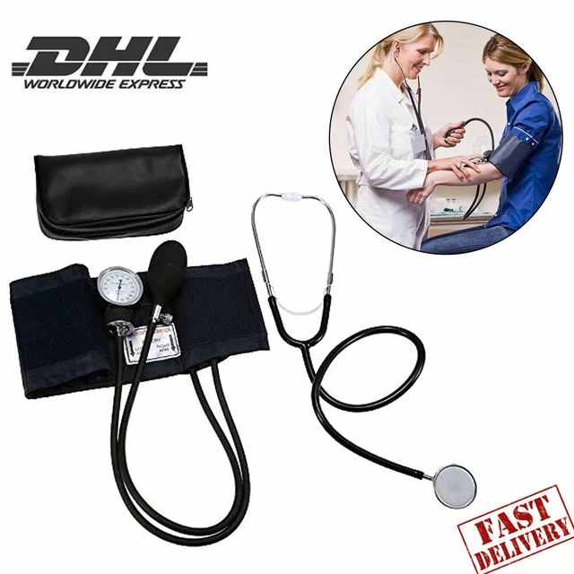 Sphygmomanometer Manual Blutdruckmessgerät Oberarm Blutdruckmonitor w/Stetoskop