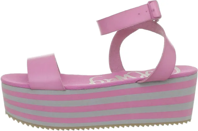 Coolway sandali plateau da donna moderni rosa