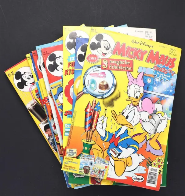 Micky Maus Comic Heft 1995 mit Beilagen Ehapa Verlag Walt Disney Auswahl